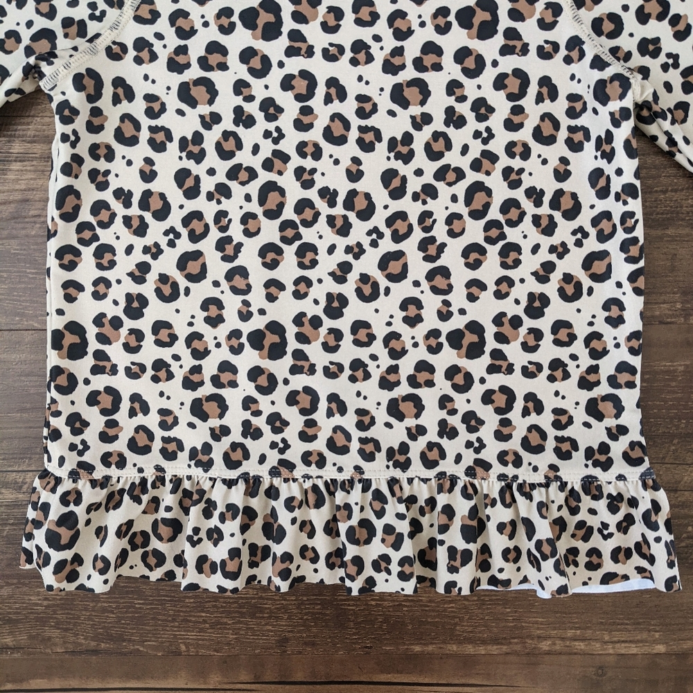 NEW! H&M Leopard Rash Guard